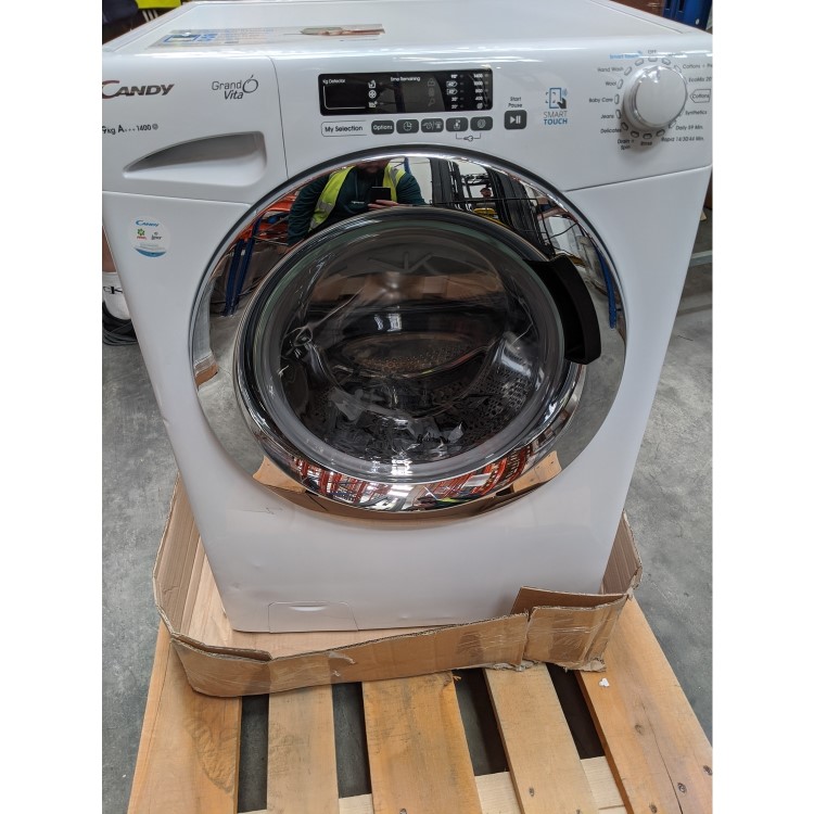 Refurbished Candy Grand'O Vita GVS149DC31 Smart Freestanding 9KG 1400 Spin Washing Machine White