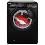 Refurbished Hoover Dynamic Next DXOA68LB3B Smart Freestanding 8KG 1600 Spin Washing Machine Black