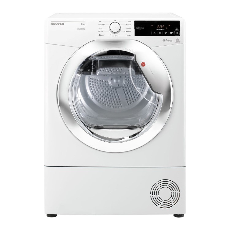 Refurbished Hoover DXC10TCE-80 Freestanding Condenser 10KG Tumble Dryer