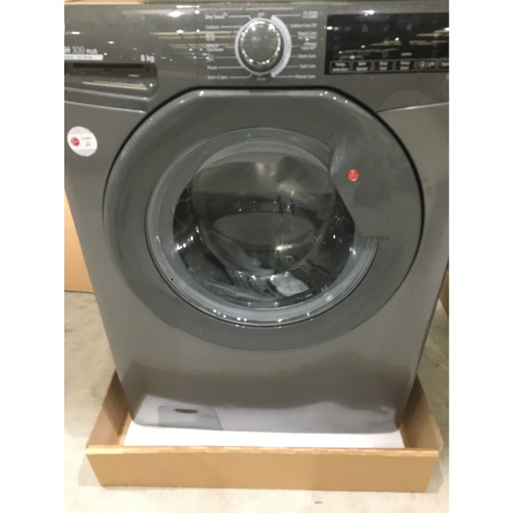 Refurbished Hoover H-Wash 300 H3W 68TMGGE Freestanding 8KG 1600 Spin Washing Machine