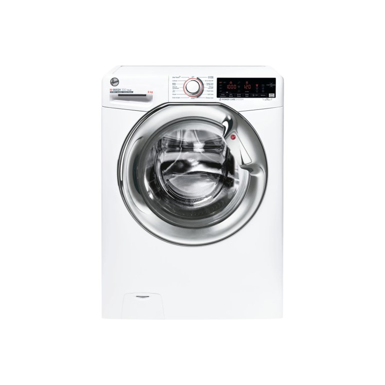 Refurbished Hoover H-Wash 300 H3WS68TAMCE/1-80 Freestanding 8KG 1600 Spin Washing Machine