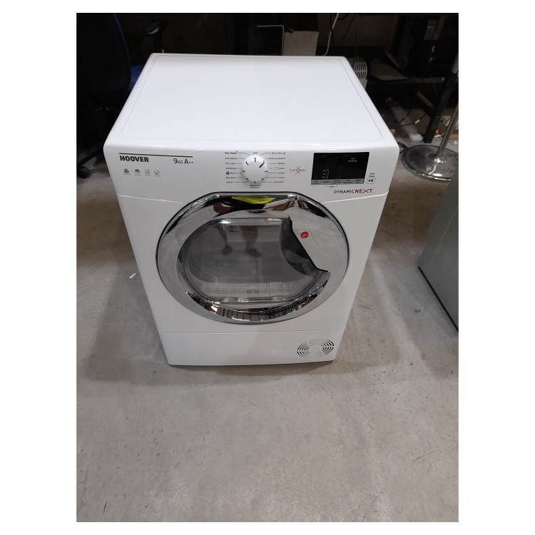 Refurbished Hoover Dynamic Next DX H9A2DCE Smart Freestanding Heat Pump 9KG Tumble Dryer White