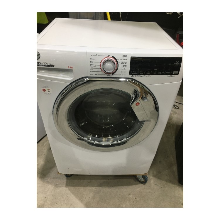Refurbished Hoover H-Wash 300 Plus H3WS68TAMCE/1-80 Freestanding 8KG 1600 Spin Washing Machine