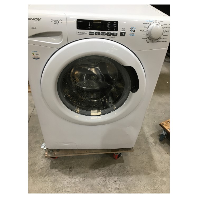 Refurbished Candy Grand'O Vita GVS148D3 Freestanding 8KG 1400 Spin Washing Machine