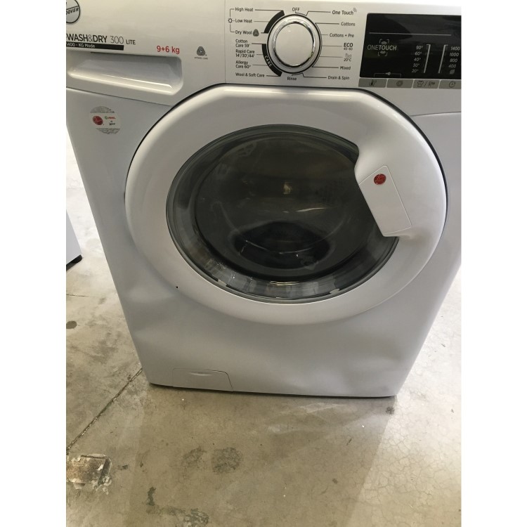 Refurbished Hoover H-Wash 300 H3D 496TE Freestanding 9/6KG 1400 Spin Washer Dryer