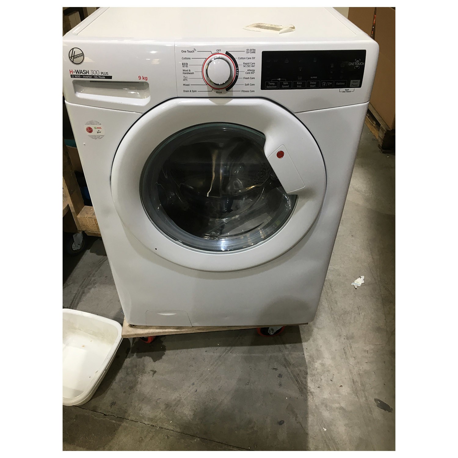 Refurbished Candy Rapido ROW4964DWMCE Freestanding 9/6KG 1400 Spin