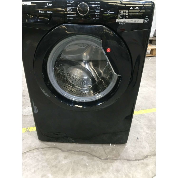 Refurbished Grade A3- HOOVER Dynamic Link DHL 1482DBB NFC 8 kg  1400 Spin Freestanding Smart Washing Machine - Black