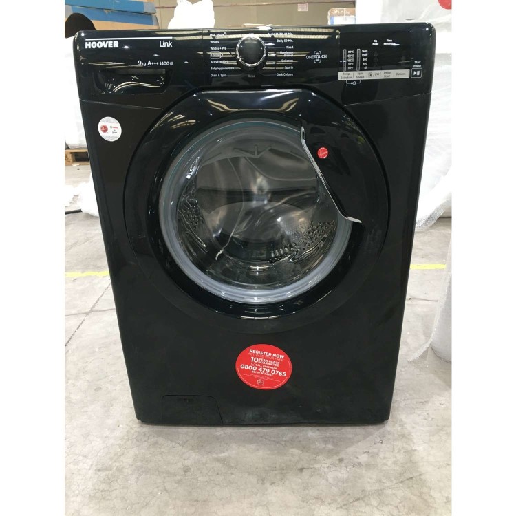 Refurbished Grade A3 - Hoover A3 DHL 149DB3B NFC 9 kg 1400rpm Washing Machine - Black