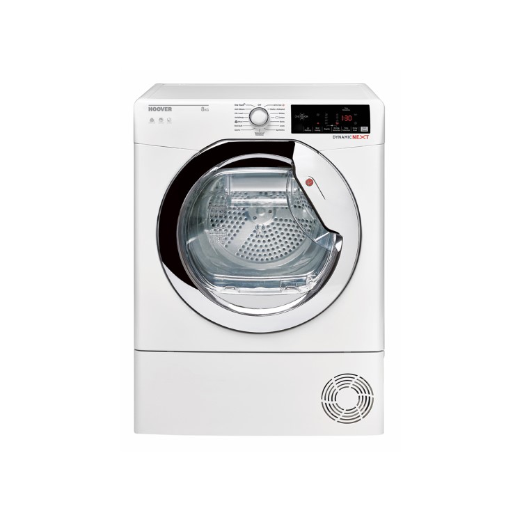 Refurbished Hoover Dynamic Next DXC8TCE-80 Freestanding Condenser 8KG Tumble Dryer