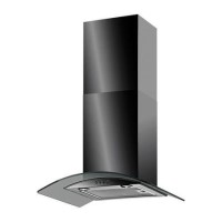 GRADE A1 - As New - Baumatic 60cm Glass Chimney Hood