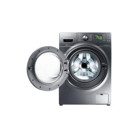 GRADE A1 - As new but box opened - Samsung WD806U4SAGD Ecobubble 8kg Wash 5kg Dry Freestanding Washer Dryer - Graphite