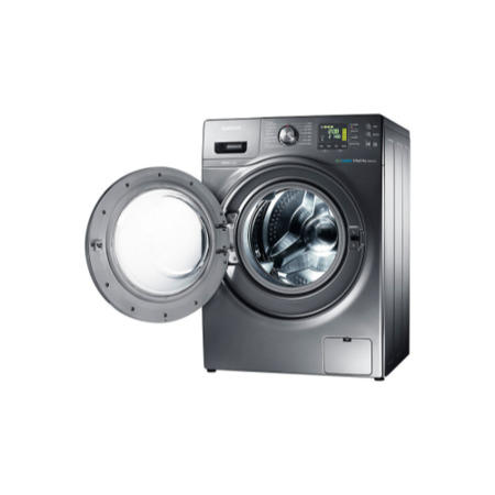 GRADE A1 - As new but box opened - Samsung WD806U4SAGD Ecobubble 8kg Wash 5kg Dry Freestanding Washer Dryer - Graphite