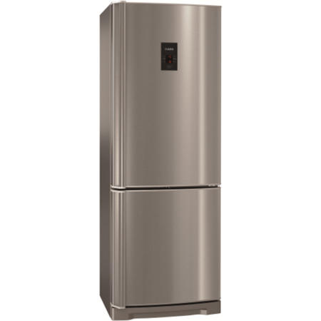 GRADE A2 - Light cosmetic damage - AEG S94400CTX0 Large Capacity Freestanding Fridge Freezer - Anti-fingerprint Stainless Steel Doors