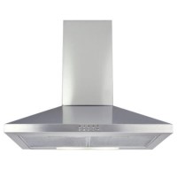 GRADE A2 - Light cosmetic damage - Matrix MEH601SS Standard 60cm Chimney Cooker Hood Stainless Steel