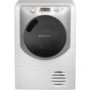 GRADE A2 - Light cosmetic damage - Hotpoint AQC9BF7I1 Aqualtis Freestanding Condenser Tumble Dryer White