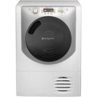 GRADE A2 - Light cosmetic damage - Hotpoint AQC9BF7I1 Aqualtis Freestanding Condenser Tumble Dryer White