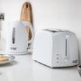 Russell Hobbs Textures Kettle - White - Ashley Quote
