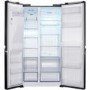 GRADE A3 - Heavy cosmetic damage - LG GSL545WBYV American Fridge Freezer With Non-plumbed Ice And Water Dispenser - Black