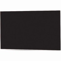 GRADE A3 - Moderate Cosmetic Damage - Rangemaster Universal Black 60cm Wide Splashback