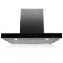 GRADE A3 - Heavy cosmetic damage - GRADE A3 - Heavy cosmetic damage - ElectriQ 60cm Slimline Electronic Chimney Hood - Stainless Steel