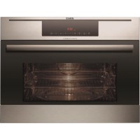 GRADE A2 - Minor Cosmetic Damage - AEG MCC3885E-M 38 Litre Built-in Combi Microwave