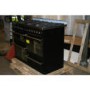 Smeg Ex-display Symphony 110cm Dual Fuel Range Cooker in Black