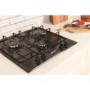Hotpoint GC640BK Four Burner 60cm Gas Hob - Black