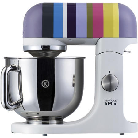 Kenwood Ex Display kMix Stand Mixer in Barcelona Multi-colour Stripes