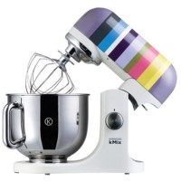 Kenwood Ex Display kMix Stand Mixer in Barcelona Multi-colour Stripes