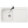 GRADE A3  - Leisure Sinks VVN1WH Verona Velstra 900x508mm 1.0 Bowl Composite Sink White
