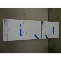 GRADE A2 - Light cosmetic damage - CDA FW971 70-30 Frost Free Integrated Fridge Freezer