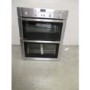 GRADE A2 - Light cosmetic damage - Neff U17M42N3GB Electric Built-under Double Oven - Stainless Steel