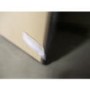 GRADE A3 - Heavy cosmetic damage - CDA CSB6BL 60cm Wide Splashback Black