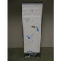 GRADE A2 - Light cosmetic damage - Zanussi ZRB34315XA Frost Free Freestanding Fridge Freezer With SuperFresh Drawer - Grey With Antifingerprint Stainless Steel Door
