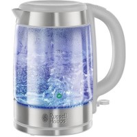 Russell Hobbs 21601-10 Illuminating Glass Kettle in White