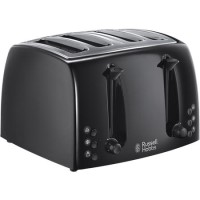 Russell Hobbs 21651 Textures 4 Slice Toaster - Black