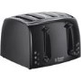 Russell Hobbs 21651 Textures 4 Slice Toaster - Black