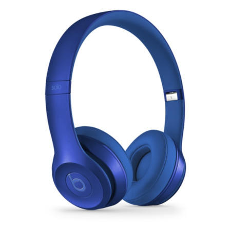 Beats Solo2 On-Ear Headphones Royal Collection - Sapphire Blue