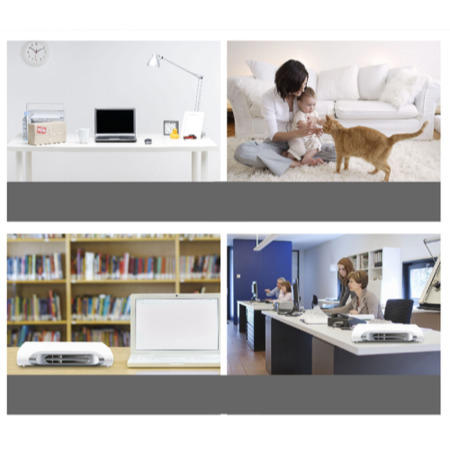 Giabo Compact Ultra Quiet Hepa and Plasma Air Purifier and Replacement Filters