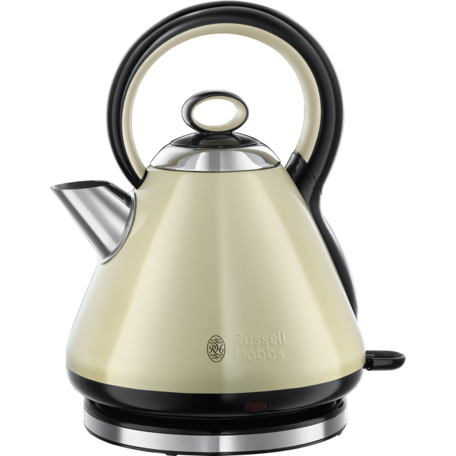 Russell Hobbs Cordless Retro Cream Kettle 1.7L, Kettles, Kitchen  Appliances, Appliances, Household