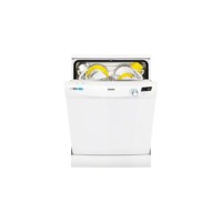 GRADE A3 - Heavy cosmetic damage - Zanussi ZDF14001WA 12 Place Freestanding Dishwasher - White