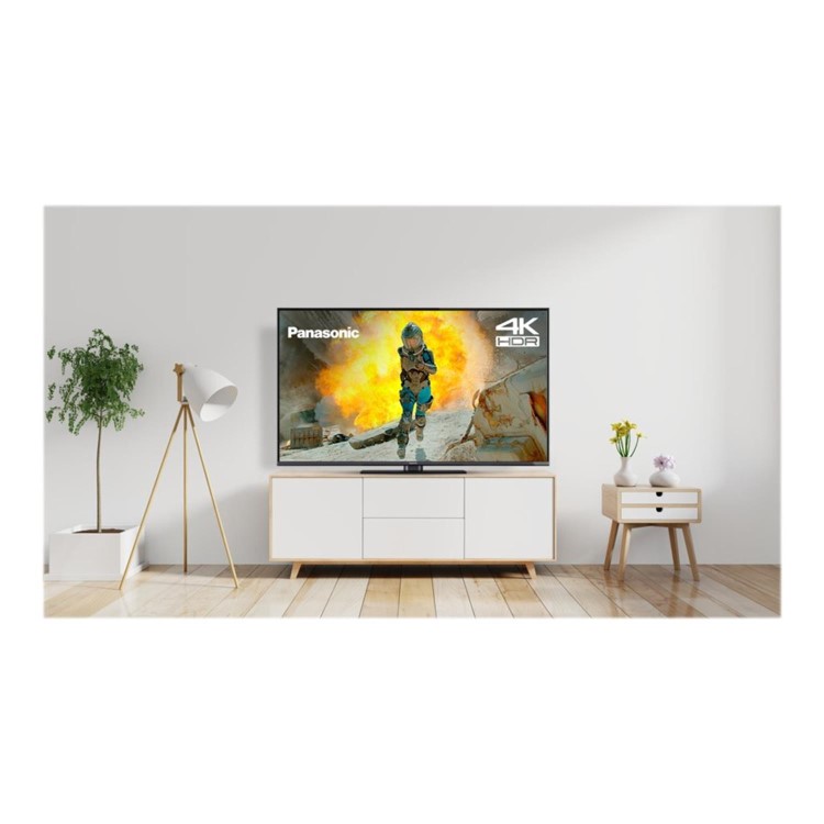 Refurbished Panasonic 55" 4K Ultra HD with HDR10 LED Freeview Play Smart TV without Stand