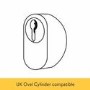 Nuki 2.0 Combo Pack for UK Oval Cylinder - works with Alexa & Google Home 