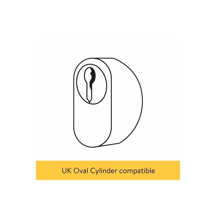 Nuki 2.0 Combo Pack for UK Oval Cylinder - works with Alexa & Google Home 
