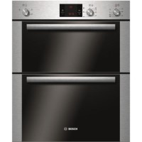 Bosch APD/HBN13B251B Ex-Display - As New - Classixx Electric Built-under Double Hot Air Oven - Stainless Steel