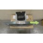 GRADE A2 - Light cosmetic damage - Zanussi ZHC6234X Curved Glass Canopy 60cm Chimney Cooker Hood Stainless Steel