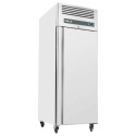 221005 Hamoki GN600TN Single Door Stainless Steel Upright Refrigerator 600ltr Fitted Castors
