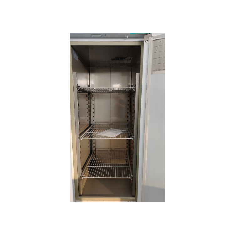 Hamoki GN1200TN Double Upright Refrigerator Stainless Steel 935ltr Gross Capacity Fitted Castors