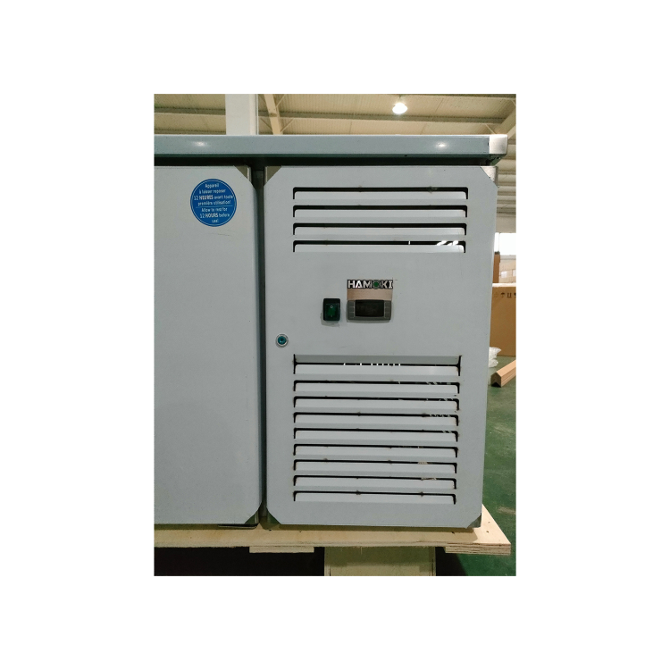 Hamoki GN3100TN 3 Door Counter Fridge - 418 Ltr, 700mm Deep, Ventilated Cooling