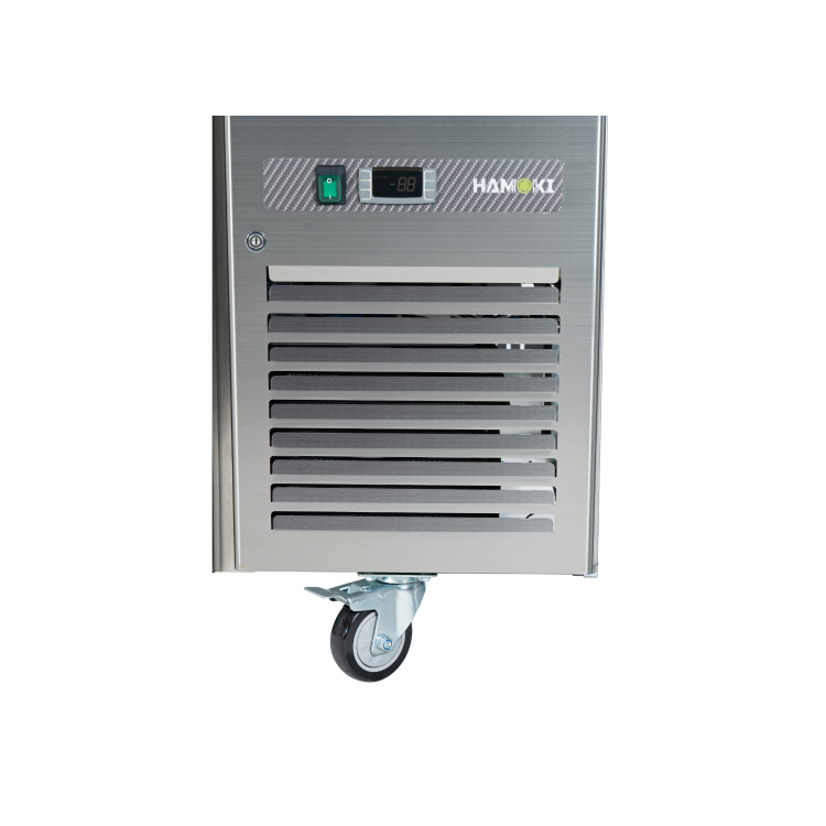 Hamoki GN3100TN 3 Door Counter Fridge - 418 Ltr, 700mm Deep, Ventilated Cooling